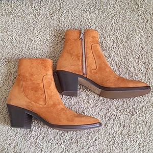Rag & bone ankle suede booties new in the box 8.5